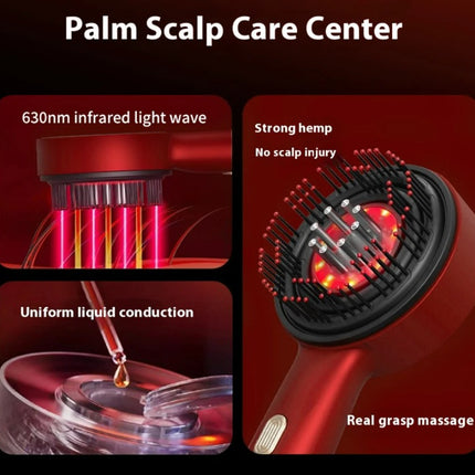 Electric Vibration Massage Comb Portable Hair Follicle Comb