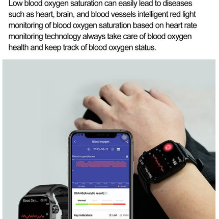 New ET580 Smartwatch - Red