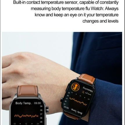 New ET580 Smartwatch - Black