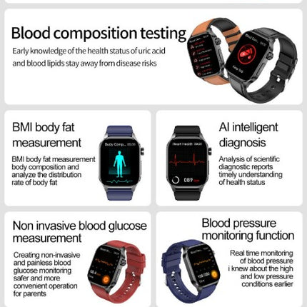 New ET580 Smartwatch - Black