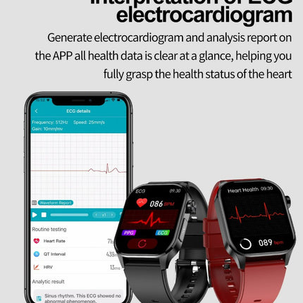 New ET580 Smartwatch - Black