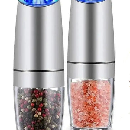 Electric Salt And Pepper Grinder Set