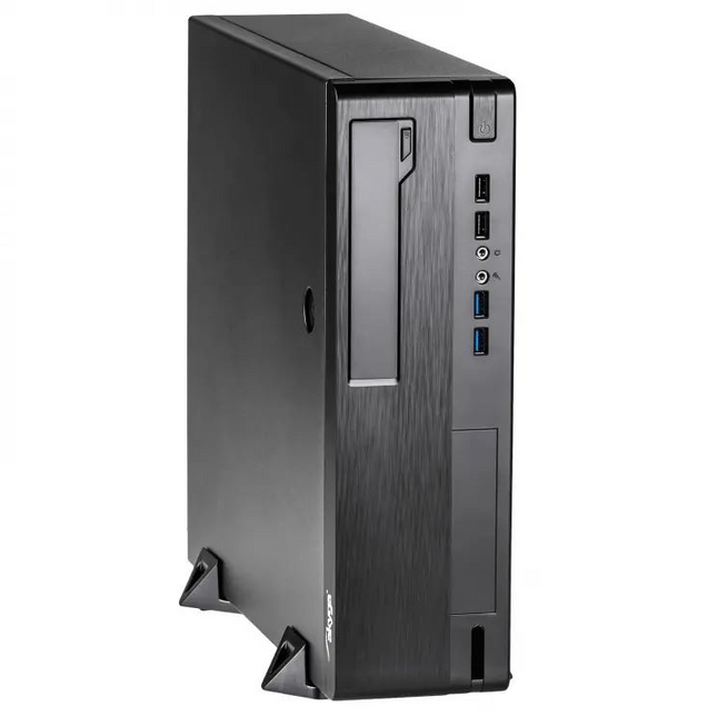 Carcasa PC Akyga SFF AK-502-02BK, Flex ATX, Micro ATX, Negru (AK-502-02BK)