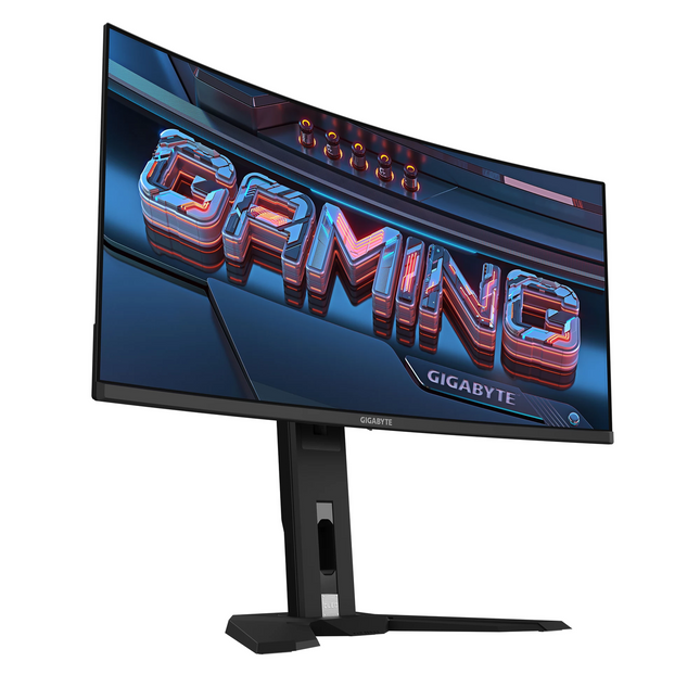 GIGABYTE MO34WQC LCD monitor 86,4 cm (34") 3440 x 1440 px Wide Quad HD OLED Čierna (MO34WQC-EK)